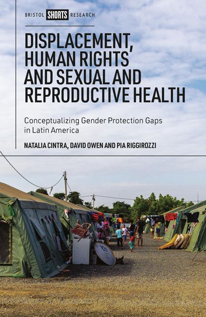 Displacement, Human Rights and Sexual and Reproductive Health- Book Cover
