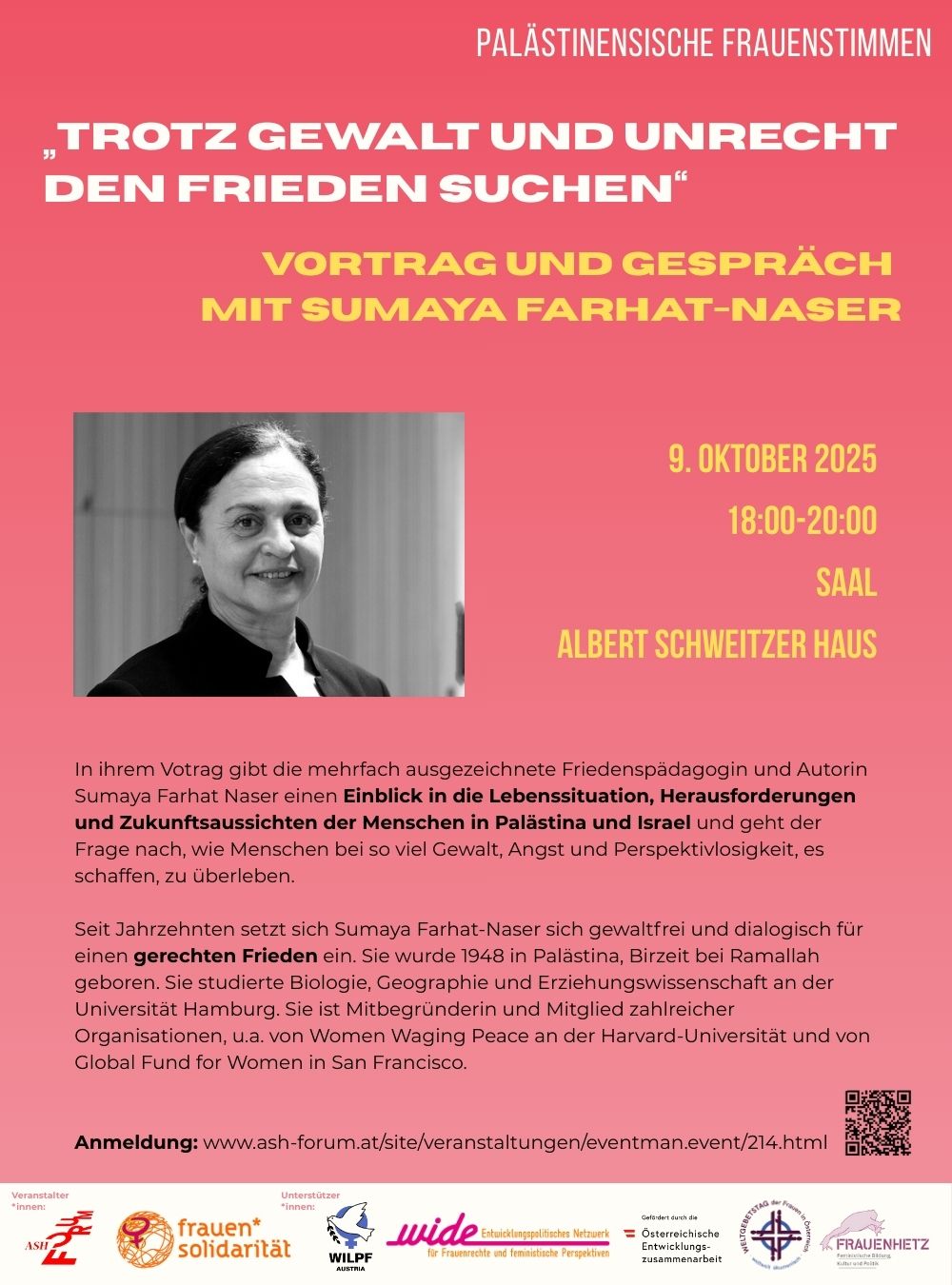 Flyer der Veranstaltung